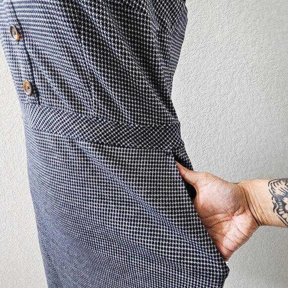 A&F Houndstooth Dress w/ Pockets XL NWT - Picture 5 of 5